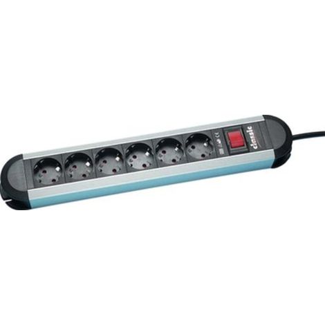 BACHMANN STECKDOSENLEISTE PRIMO CLASSIC ALU, 6-FACH MIT 2471806