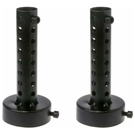 Silencieux d'échappement noir 60 mm pour moto – Universel et amovible pour tuyau d'échappement – Réduit le bruit – Métal durable (1/5)