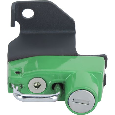 Antivol casque moto latéral gauche compatible Kawasaki Vulcan S ABS 2015+ (Vert) (1/5)