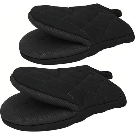 Bardusch-2 paires de gants de four épais et durables, résistants à haute température, pour cuisson et pâtisserie (1/5)