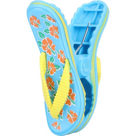 Lot de 4 pinces antidérapantes pour serviettes de plage, clips de retenue pour transats, accessoires piscine, plastique coloré