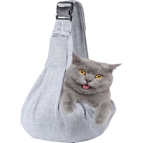 Porte-chien,Écharpe pour animaux, écharpe pour chiots,Écharpe mains libres pour chiens,sac de transport pour chien à sangle (1/5)