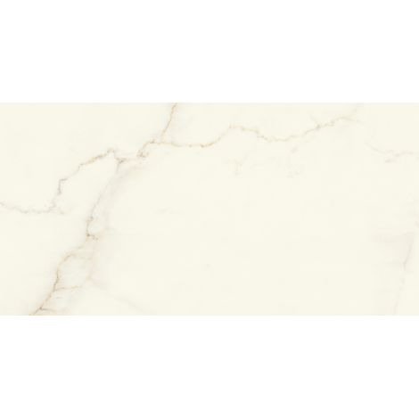 Carrelage effet Marbre Blanc Calacatta Divino 150x75x0,9 cm Silk Montira - Sol et mur intérieur (vendu par carton de 2,25 m²) - RO'MA CARRELAGE