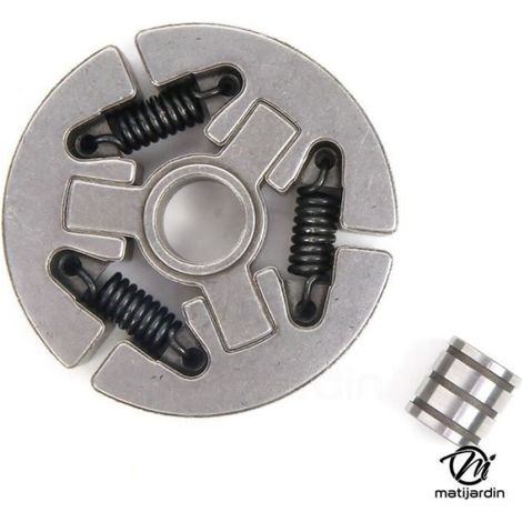 Embrayage + douille serrage - - 070AV Contra - Produit neuf - 3 ressorts - Pour tronçonneuse (1/2)