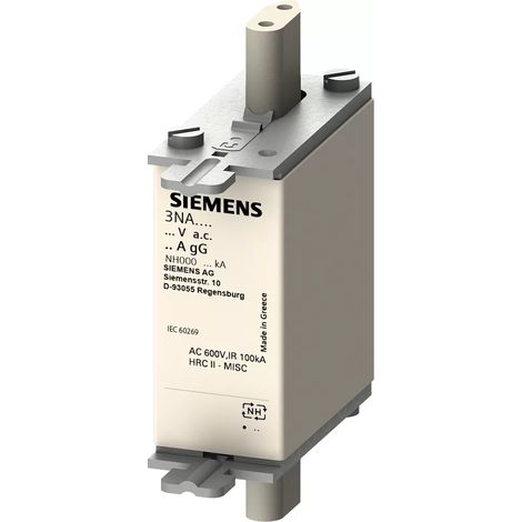 Sicherung Siemens nh-sicherungseinsatz gr.000 35A 690V 250V (1/2)