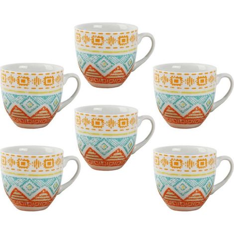 Set 6 Tazzine Tazze Caffè in Ceramica senza Piattini Mondello 2 (1/2)