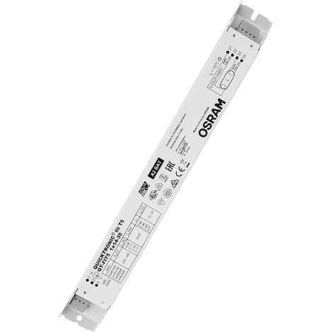 Ballast électronique - 1 unité - Métal robuste - Préchauffage filament - Éclairage secours - 220-240V