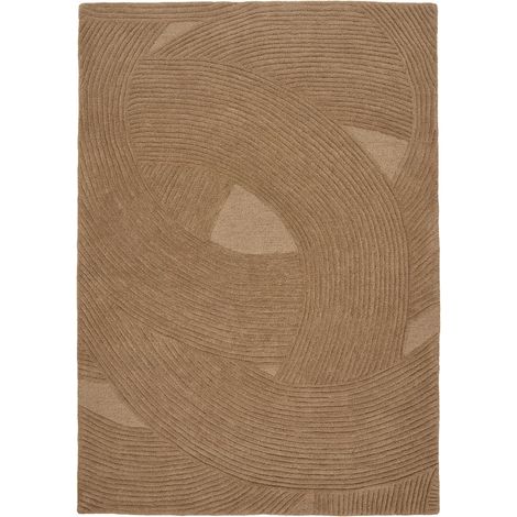 Rikke tapis 200x300cm tissé à la main naturel. (1/5)