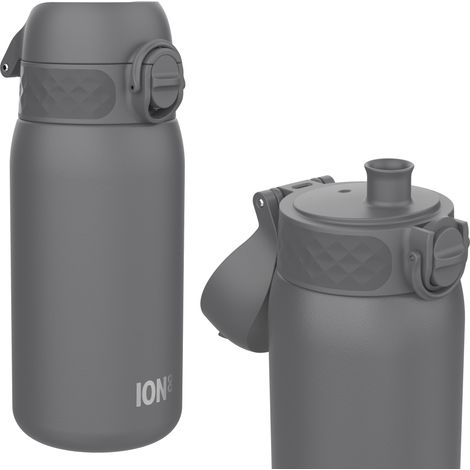 Bouteille à paroi simple ION8 I8SS400GRY Gris (1/5)