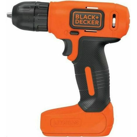 trapano avvitatore a batteria black+decker "bdcd8-qw" 7,2v 1,5ah (1/5)