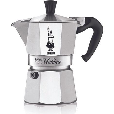CAFFETTIERA LA MOKINA mezza tazza BIALETTI
