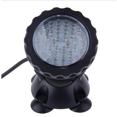 Vtizikl Lumière d'étang submersible 36 LED spot à changement de couleur pour aquarium d'eau jardin étang piscine réservoir de poissons (1/5)
