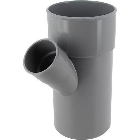 Raccordo a T in PVC 45 gradi ridotto MF 100/50/100