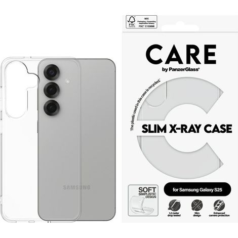 Samsung Galaxy S25 PanzerGlass Fashion X-Ray Transparente Hülle (1/4)