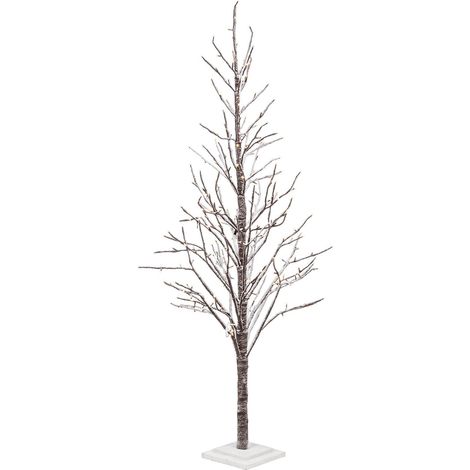 Albero di natale luminoso "Glad" Ramo con led a luce calda Decorazione da interno -60 cm / Champagne (1/4)