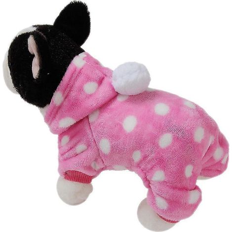Ropa de otoño e invierno para mascotas de material de franela (1/5)