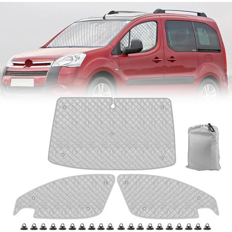 Thermomatte Fahrerhaus 3-teilig für Citroen Berlingo/Peugeot Partner 2008-2018