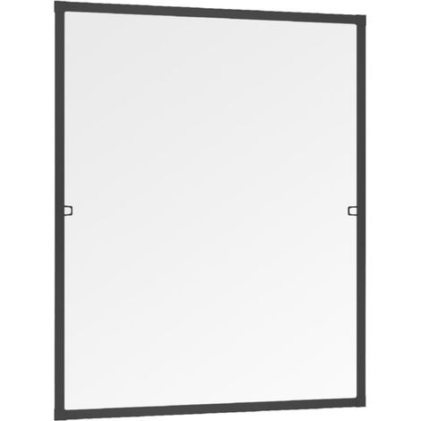 Primaster Insektenschutz Fenster 130 x 150 cm anthrazit Fenstergitter (1/3)