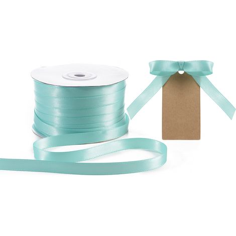 Nastro doppio raso tiffany, mm 10 x 100 m
