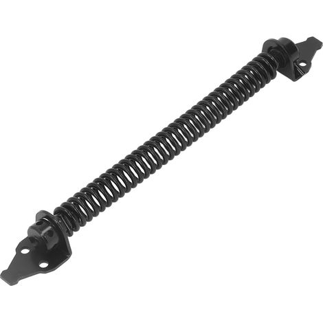 Charnière extérieure en acier à ressort pour portail de jardin, boîte en bois, usage villa, lot de 2 pièces (1/5)
