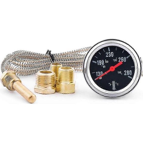 Jauge mécanique de température d'eau moteur 12 V - refroidissement véhicule (1/5)