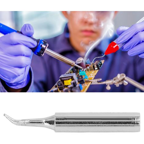 SFD-900M-T-IS Universal-Lötkolben für Reparatur und Wartung – Bleifreies Löten – Abgewinkelte Silberspitze – Interne Heizung (1/5)