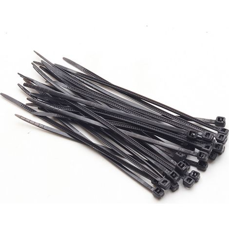 1200 Colliers Serrage Noir UV 350x5.2mm (1/5)