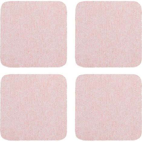 Lot de 4 Sous-verre en diatomite, absorption rapide, carré 8cm, pour boissons et plantes, protection table（Q3 : Nouveaux produits pour le mois d'août） (1/5)