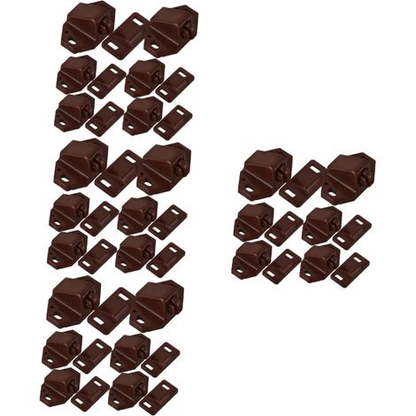 80 loquets à bille en plastique pour portes de placard et armoires (1/5)
