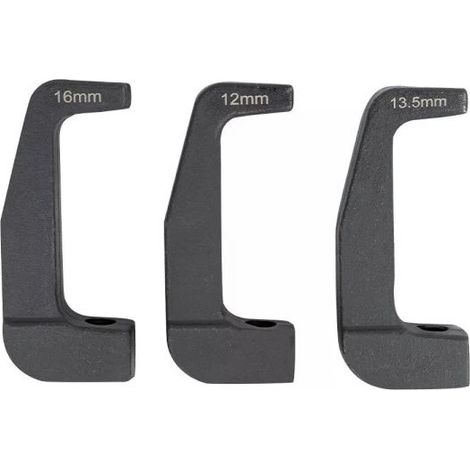Kit 3 Pz Adattatori Per Estrattori Estrattore Per Iniettori Ad Aria XC8785