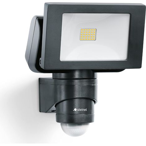 1 projecteur led extérieur, détecteur 220° portée 10 m, 14,7 w, 4000 k, ip55, aluminium et plastique uv, pour entrées et cours (1/5)
