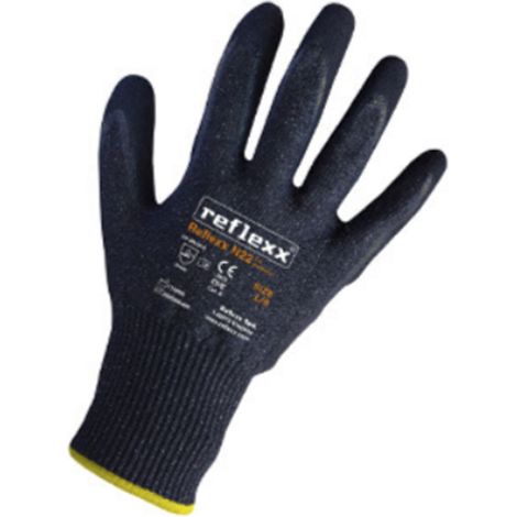 Guanti Anti Taglio Professionali Reflexx PU22 Nero 9