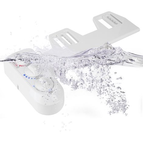 Raccord de bidet pour toilettes à filetage G1/2, eau chaude et froide, installation simple, bidet à double buse (1/5)