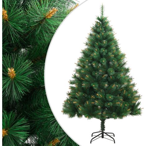 Sapin de Noël artificiel,Arbre de Noël à charnières avec support 150 cm -WYW13002 (1/5)