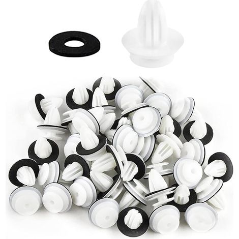 25 clips de sujeción para coche, remaches universales para puertas de coche, para paneles de puertas de coche. (1/4)