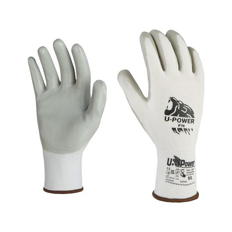 GUANTI FIT BIA/GRI SC.MERCE