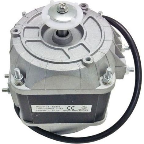 Moteur universel de ventilateur de réfrigérateur 25 W 230 V, 11 x 11 x 9 cm MONDO - Compatible avec les grandes marques