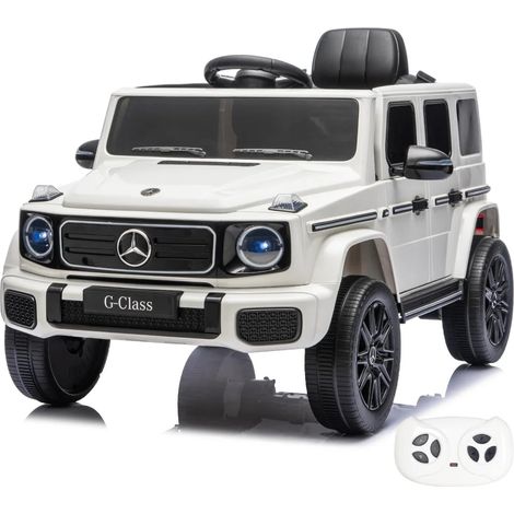 Coche Eléctrico para Niños Mercedes G580 7.4 V 1 a 4 años - Vehículo a Batería con licencia oficial, Mando a distancia, Amortiguadores & Cinturón de Seguridad - Vehículo Infantil con Puertas que se (1/5)