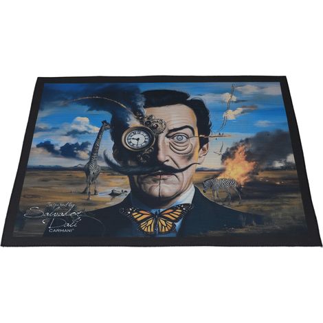Carmani, tovaglietta in plastica, pz. Ispirata ai dipinti di S. Dalí