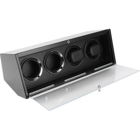 Automatisches Uhrengehäuse mit 4 Positionen, Präsentationsbox mit verstellbarem Kissen, geräuschloser Betrieb, 100–240 V EU-Stecker (1/5)