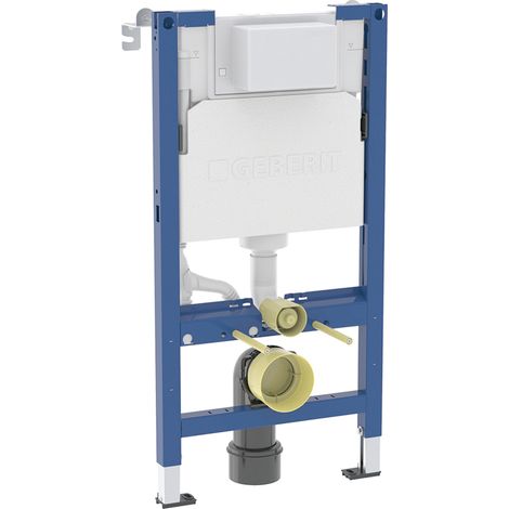 Geberit Duofix Element 980mm Wall-Hung WC Frame with 120mm Alpha Concealed Cistern
