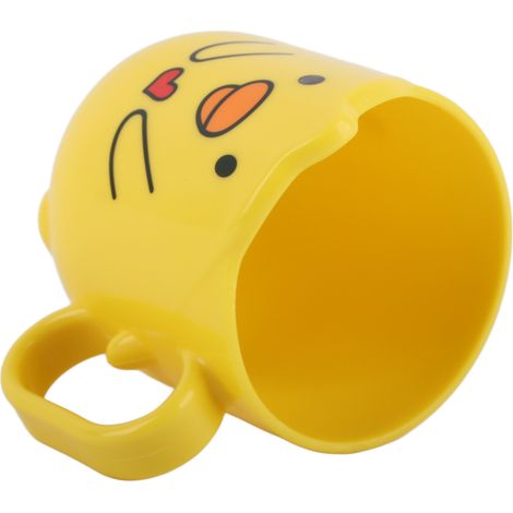 Gobelet à brosse à dents en PP avec motif canard mignon, tasse à eau pour enfants, type 2, 300 ml, pour la salle de bain ou la maison (1/5)