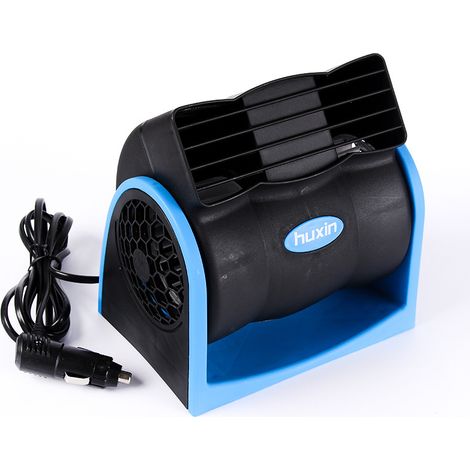Mini ventilateur de voiture silencieux 12V (vitesse réglable) (1/4)