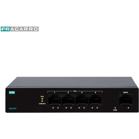 Switch 5 porte 10/100/1000 POE