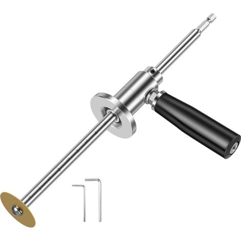 Cortador de tubos de PVC  Herramienta de corte de plomería ajustable  Accesorio de taladro  Para tuberías de hasta 7 pulgadas sin desmontar (1/5)