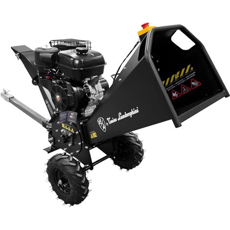 Broyeur de Végétaux Thermique 18CV 459cm³ Moteur 4T Coupe Ø120 mm max Démarrage Manuel Tonino Lamborghini