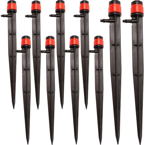 Micro Goutteur Arroseur 0 - 80l/h 1/4" sol propulsé Système d'arrosage 10x