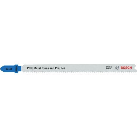 Bosch PRO Metal Pipes and Profiles T321BF lame argenté