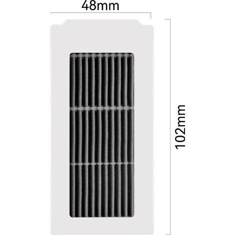 Kompatibel mit dem Ecovacs X5 PRO Saugroboter-Filterzubehör, geruchsneutralisierenden Filterkartuschen und MATE X HEPA-Verbrauchsmaterialien. (1/4)