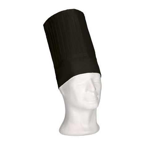 Gorro de cocina en tejido de rejilla VALENTO FAISAN  Negro